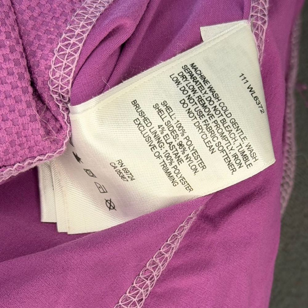 Columbia Interchange Jacket Purple Hooded Lightweight Zip Up Women's Size S - Picture 6 of 6